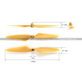 Hubsan H501s Drone RC plastic propeller blades H501S props for quadcopter H501S black and gold optional